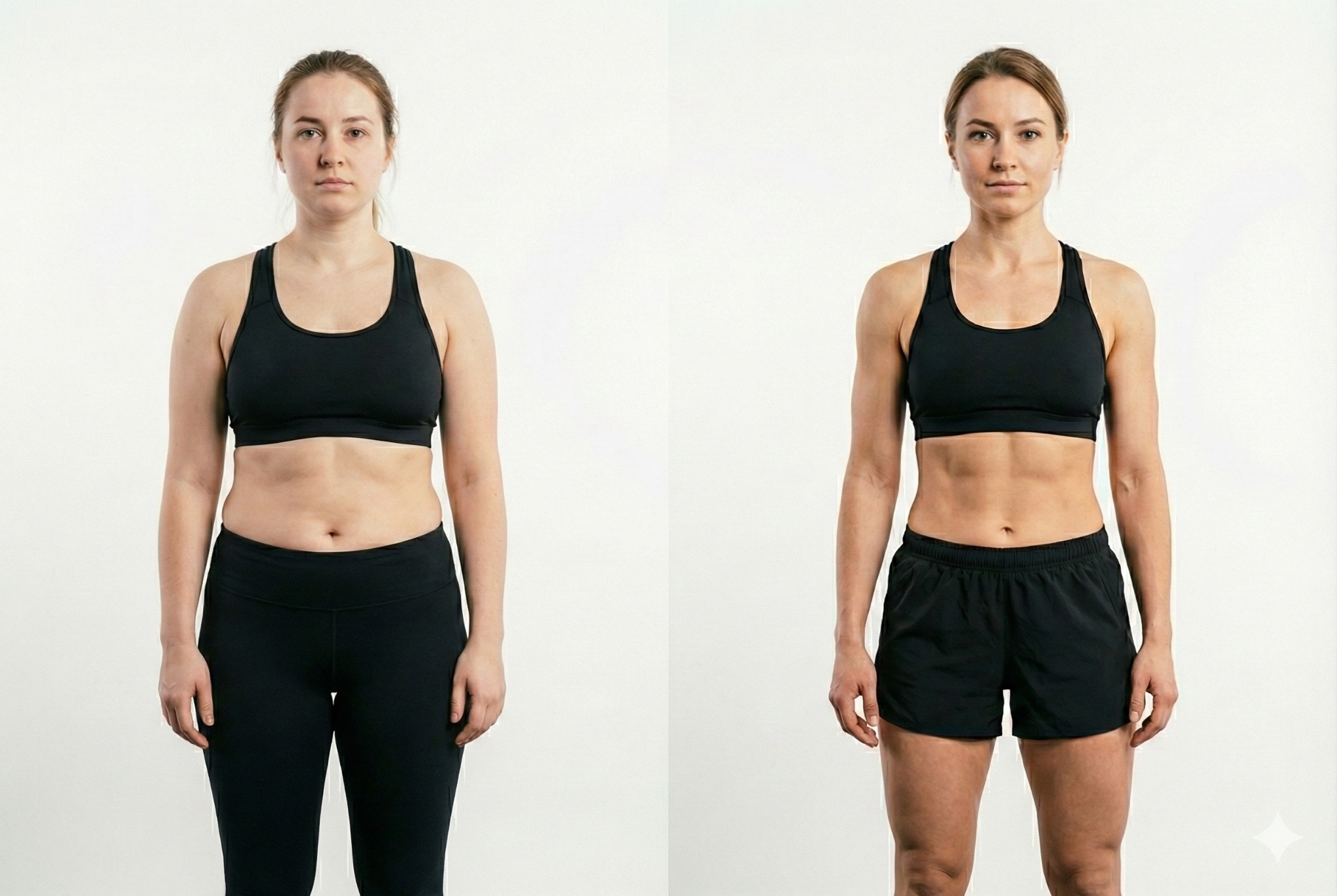 Kobieta po treningu EMS